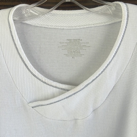 Neon Buddha, three-quarter sleeve, white waffle shirt in XL - Picture 6 of 6